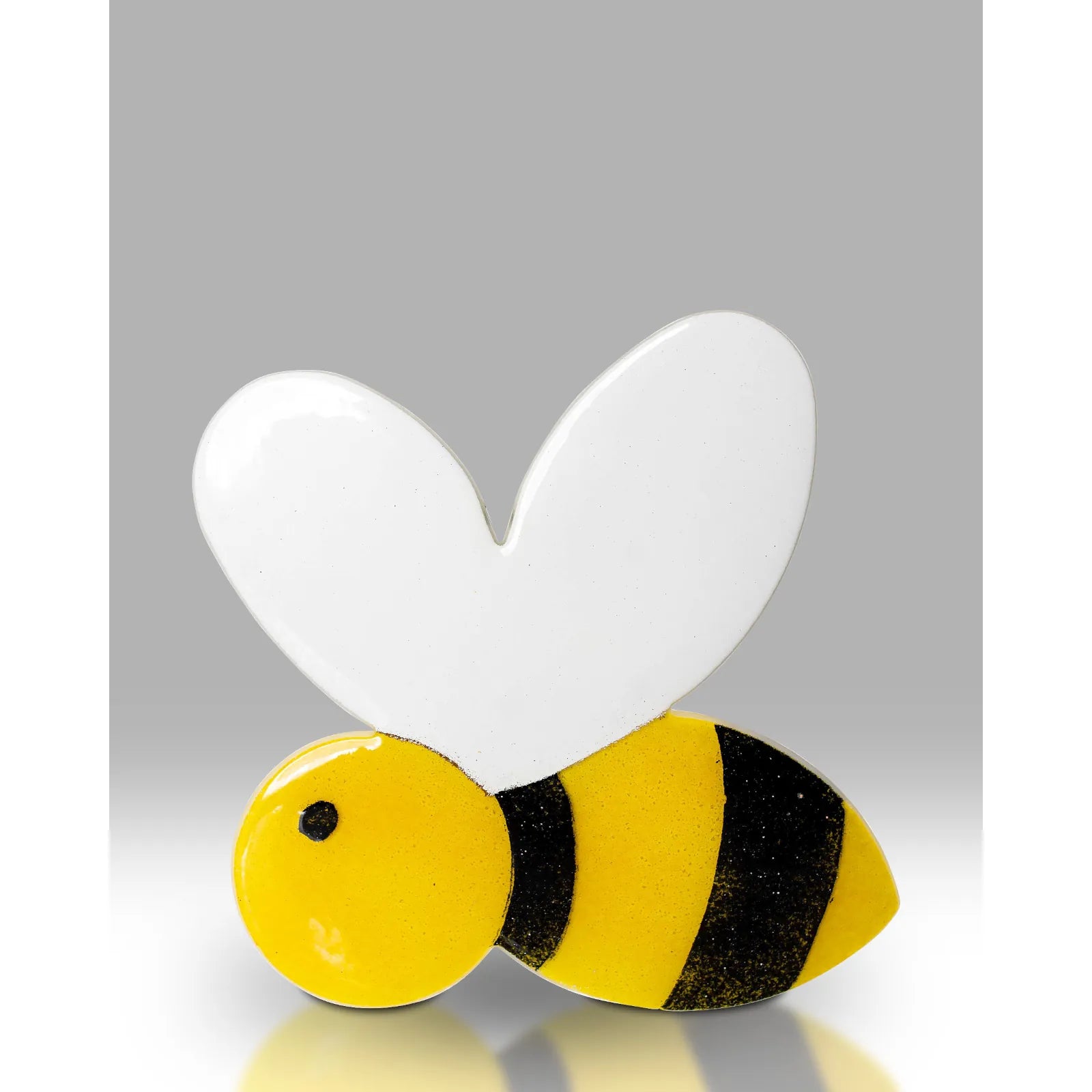 Fused Glass Small Bumble Bee Wall Art