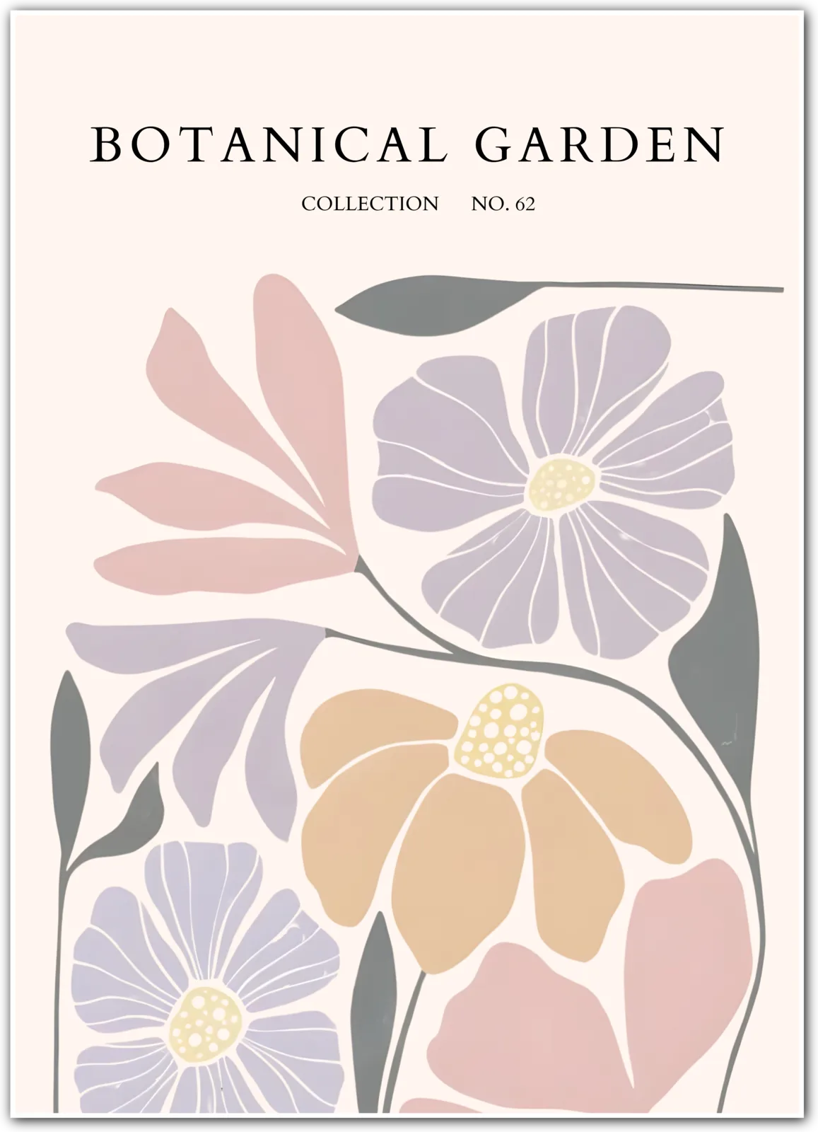 First Light Crocus – Delicate Spring Bloom Print