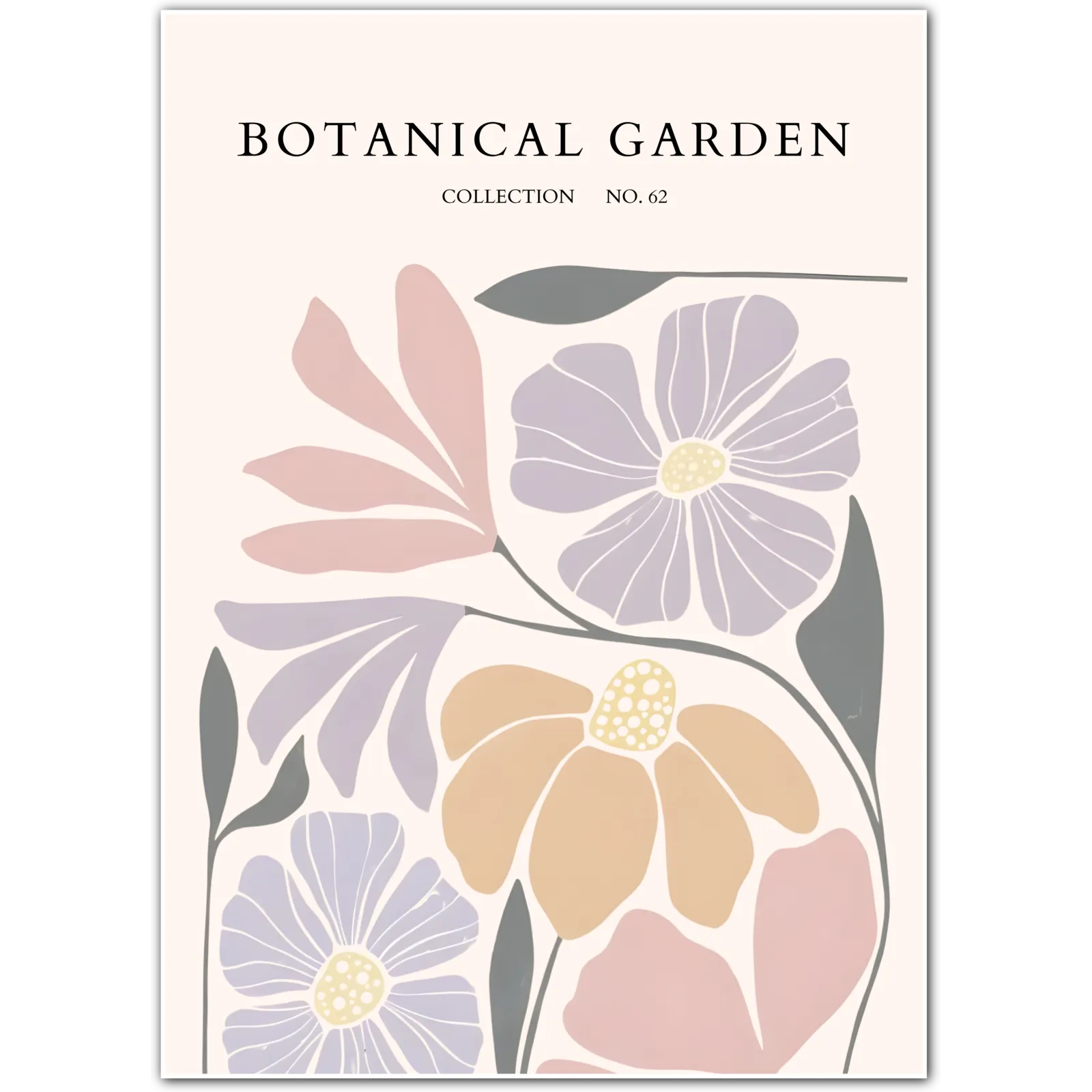 First Light Crocus – Delicate Spring Bloom Print