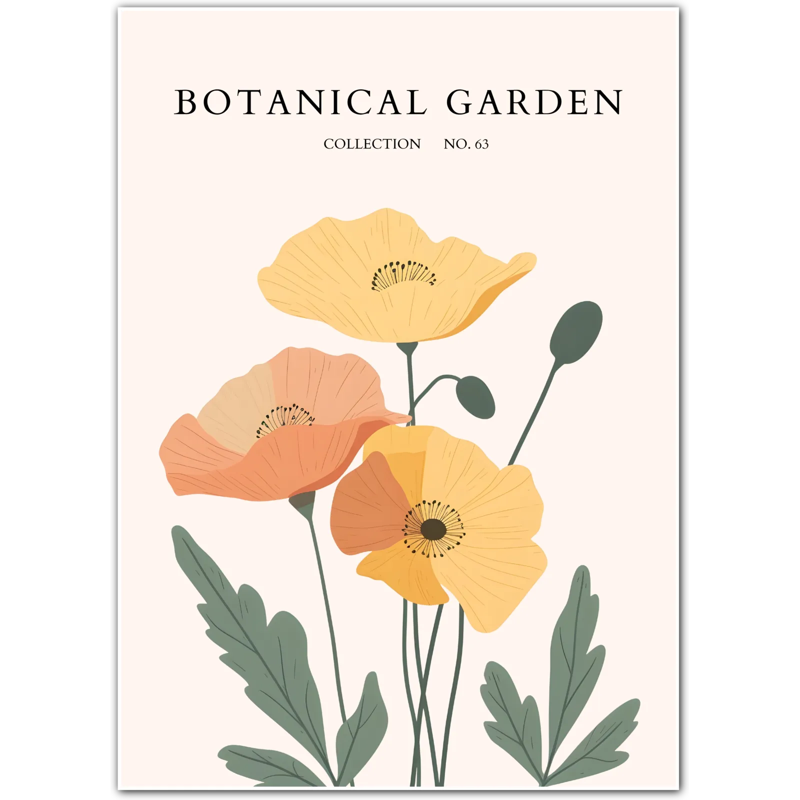 California Poppies Art Print