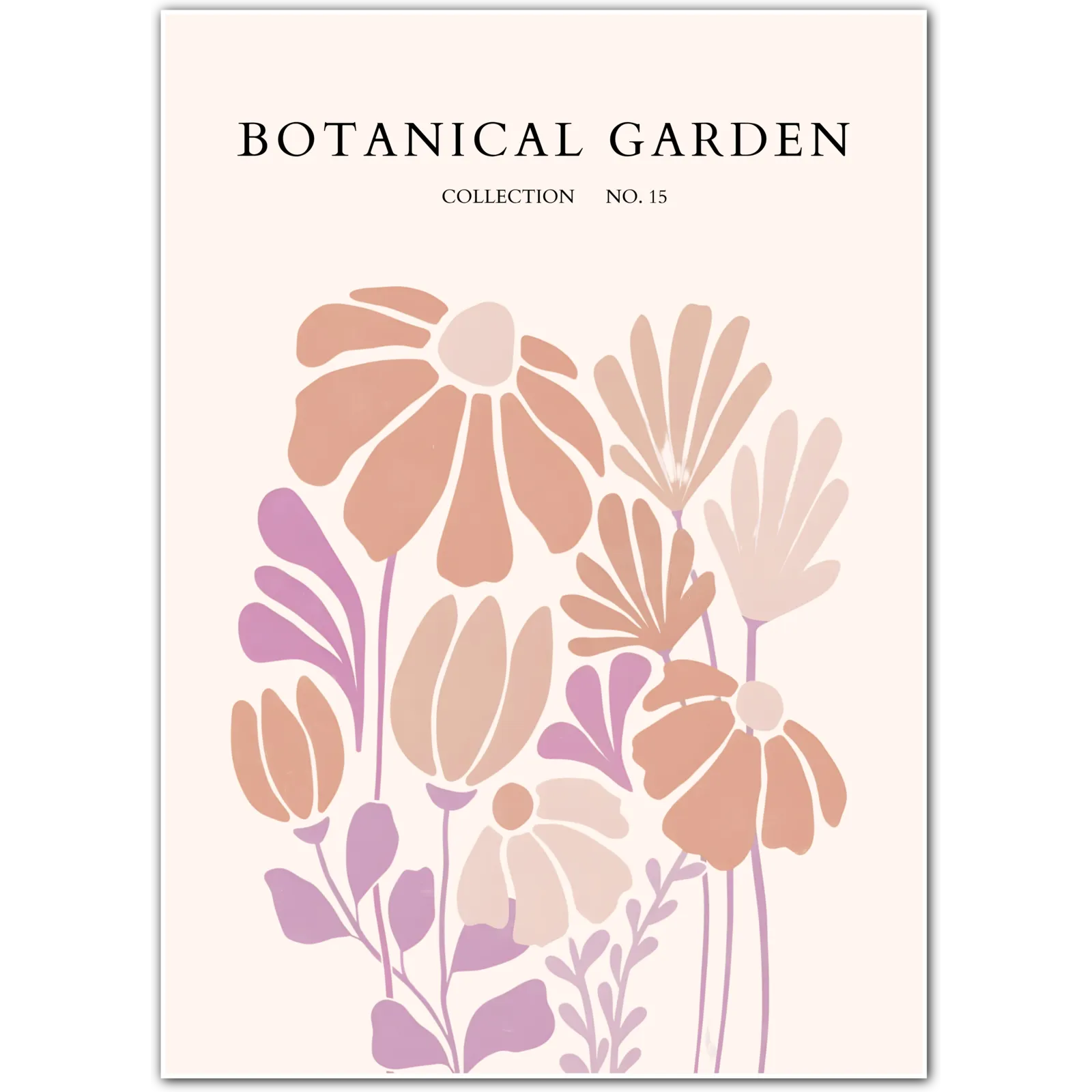 Sunset Daisy Field Art Print