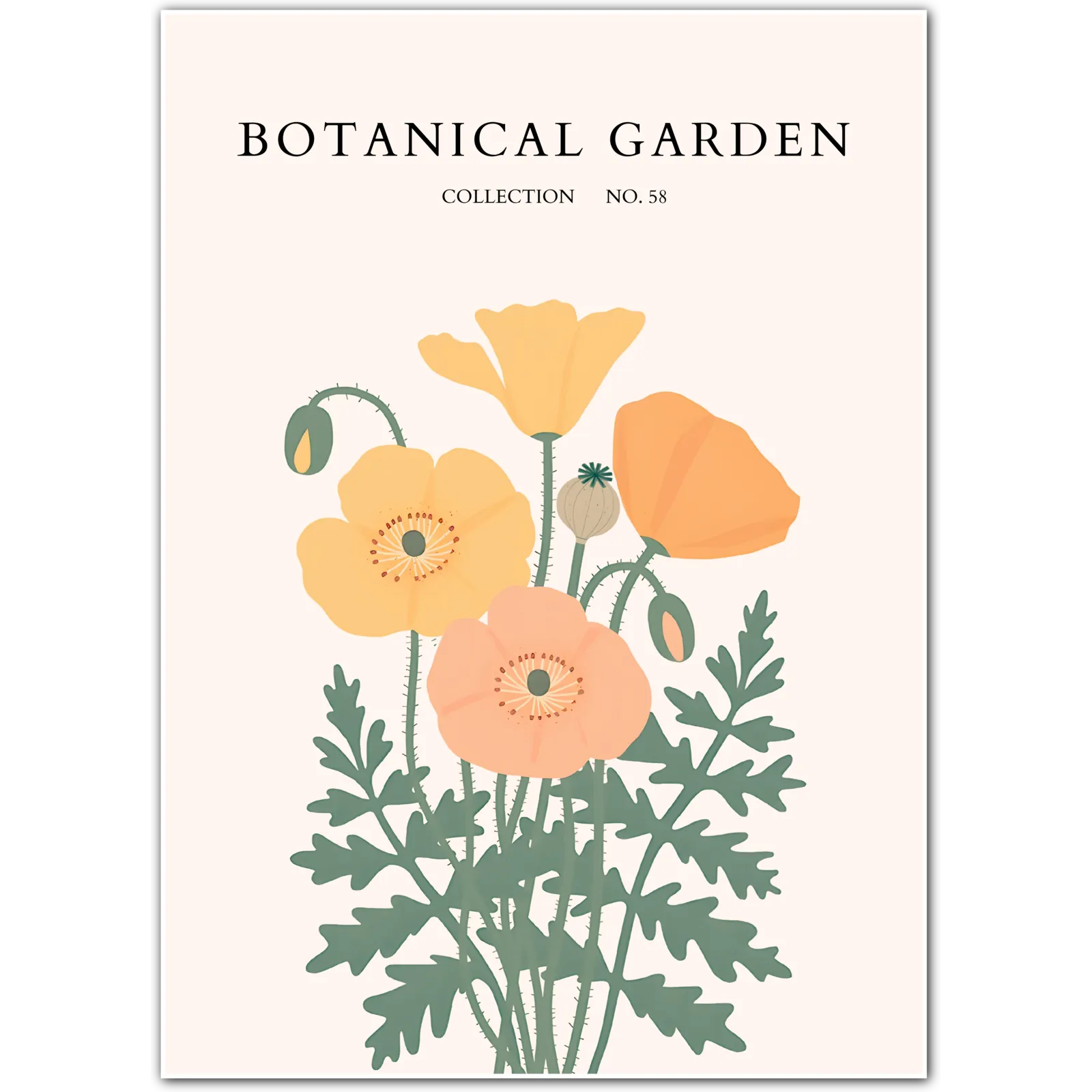 Wildflower Jubilee Botanical Art Print