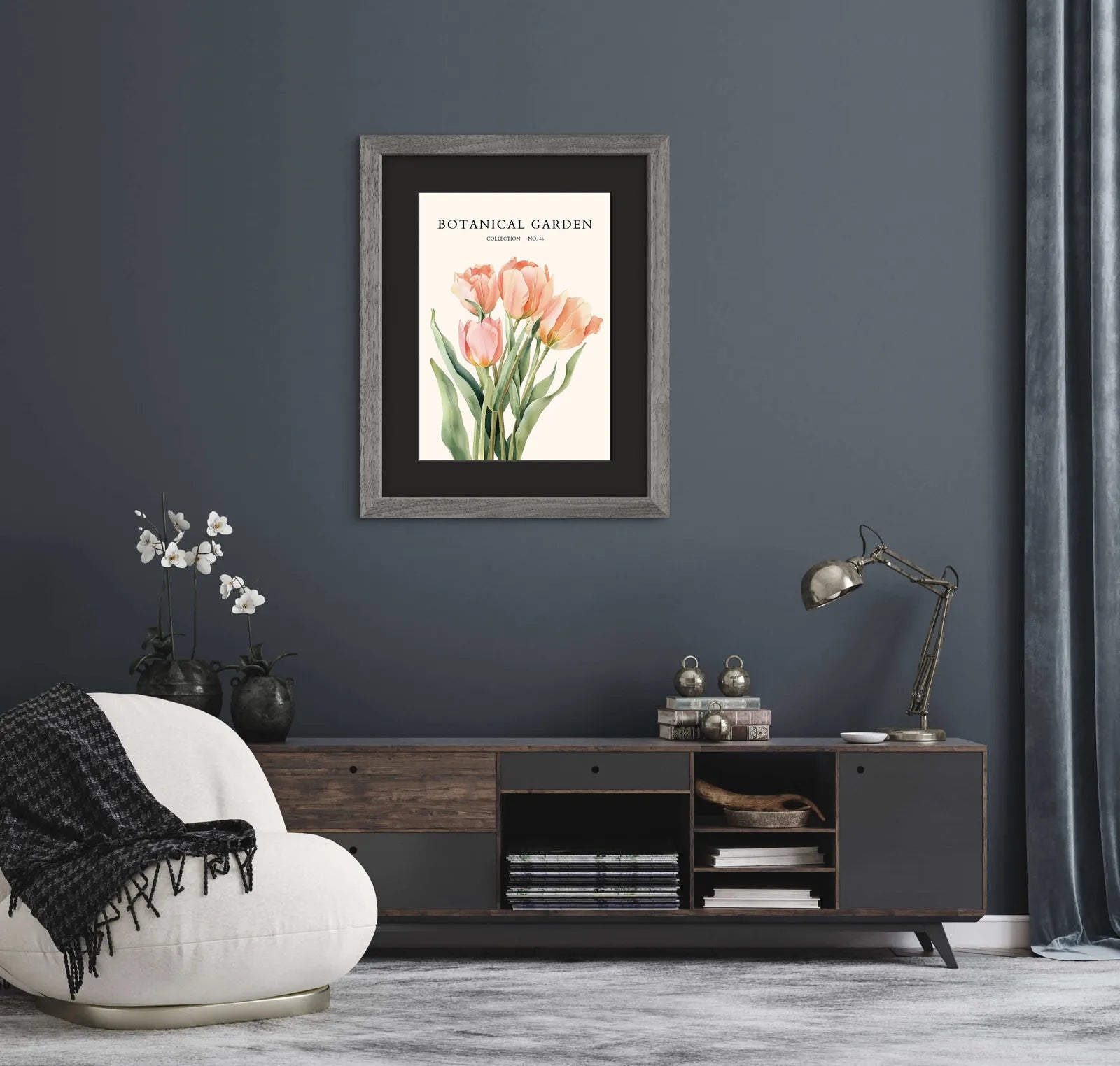 Whimsical Wildflowers Botanical Illustration
