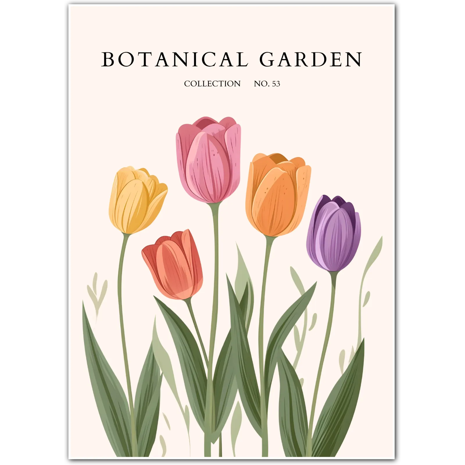 Joyful Spring Tulip Bouquet – Bursting with Colour & Energy