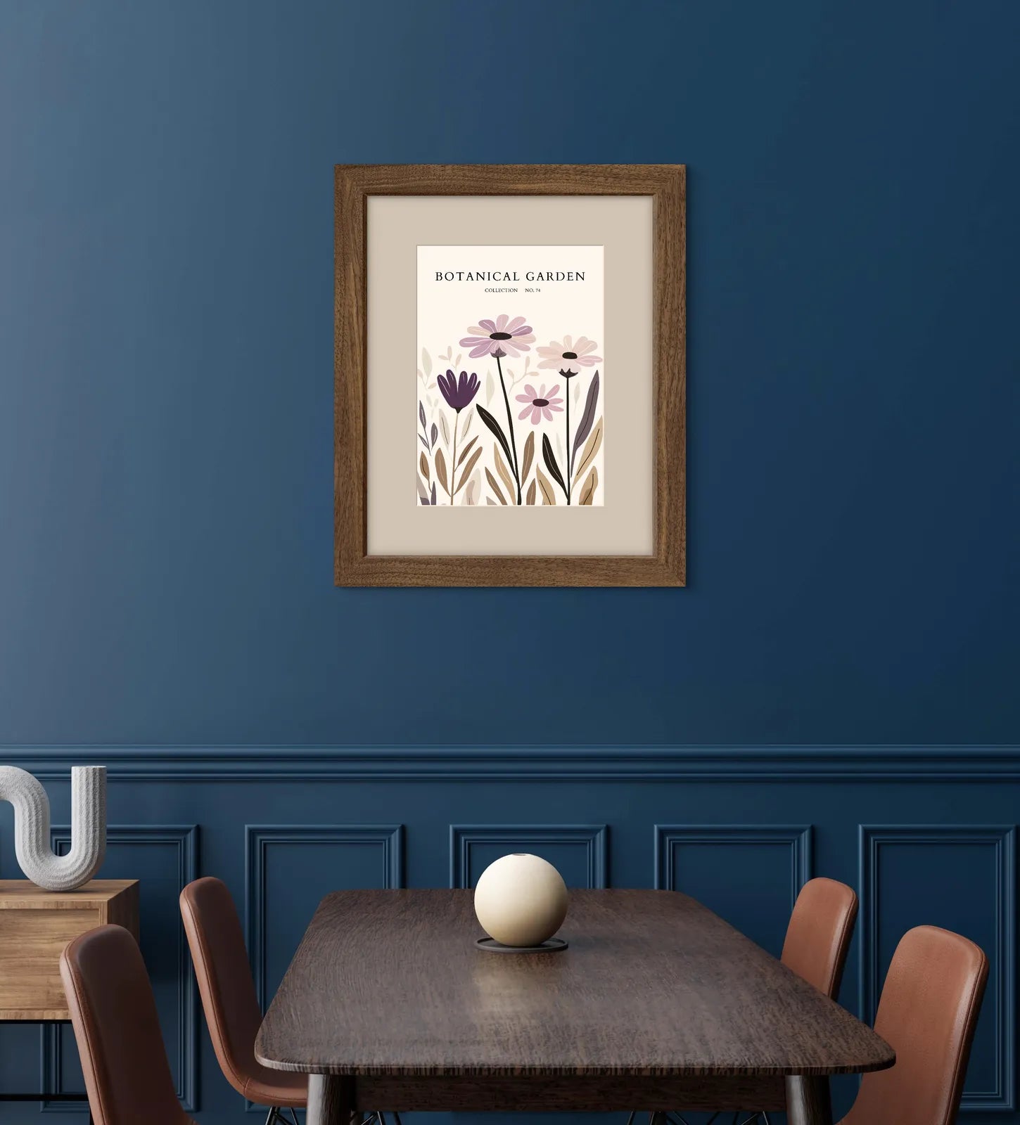 Vintage Petal Medley – Earthy Pink Botanical Print