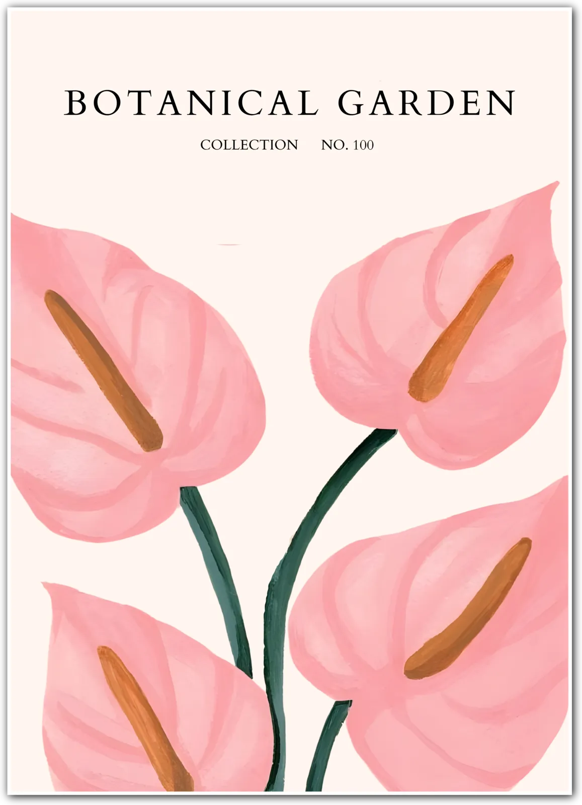 Forget-Me-Not Botanical Art Print – Blue Wildflower of Remembrance