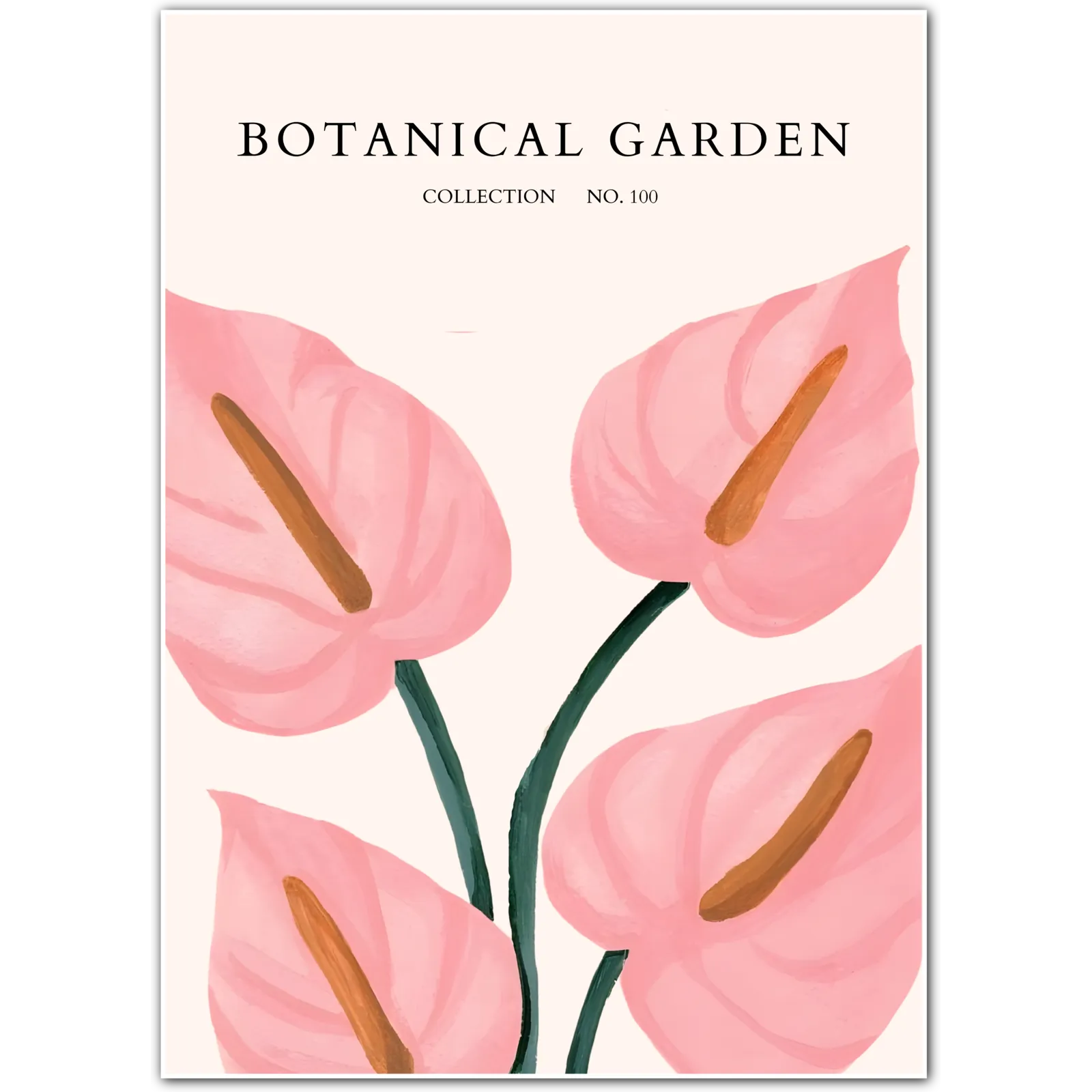 Forget-Me-Not Botanical Art Print – Blue Wildflower of Remembrance