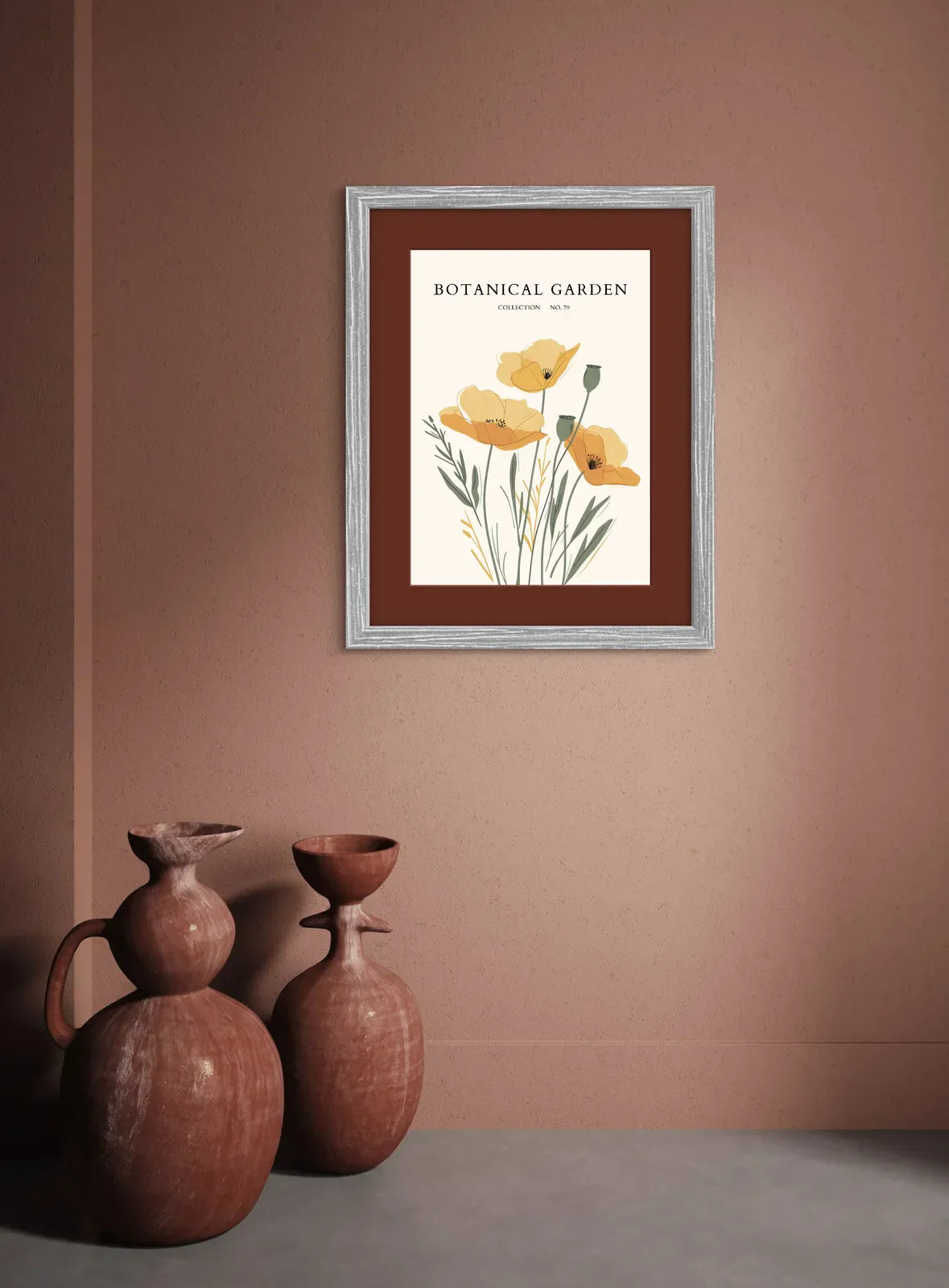 Cream Petal Anemone Art Print – Soft Pastel Modern Botanical