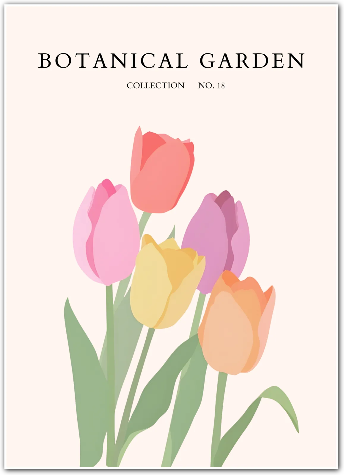 Hibiscus Haze – Abstract Blue Flower Print