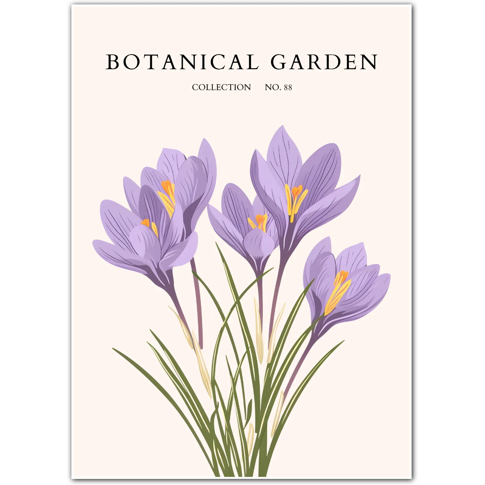 Peach Meadowlight – Petal Dance Art Print