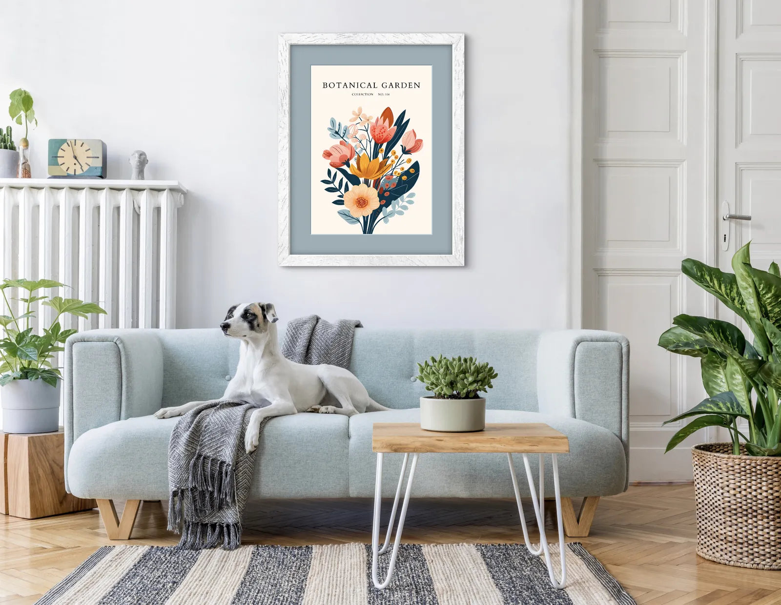 Tropical Bloom Bunch Art Print