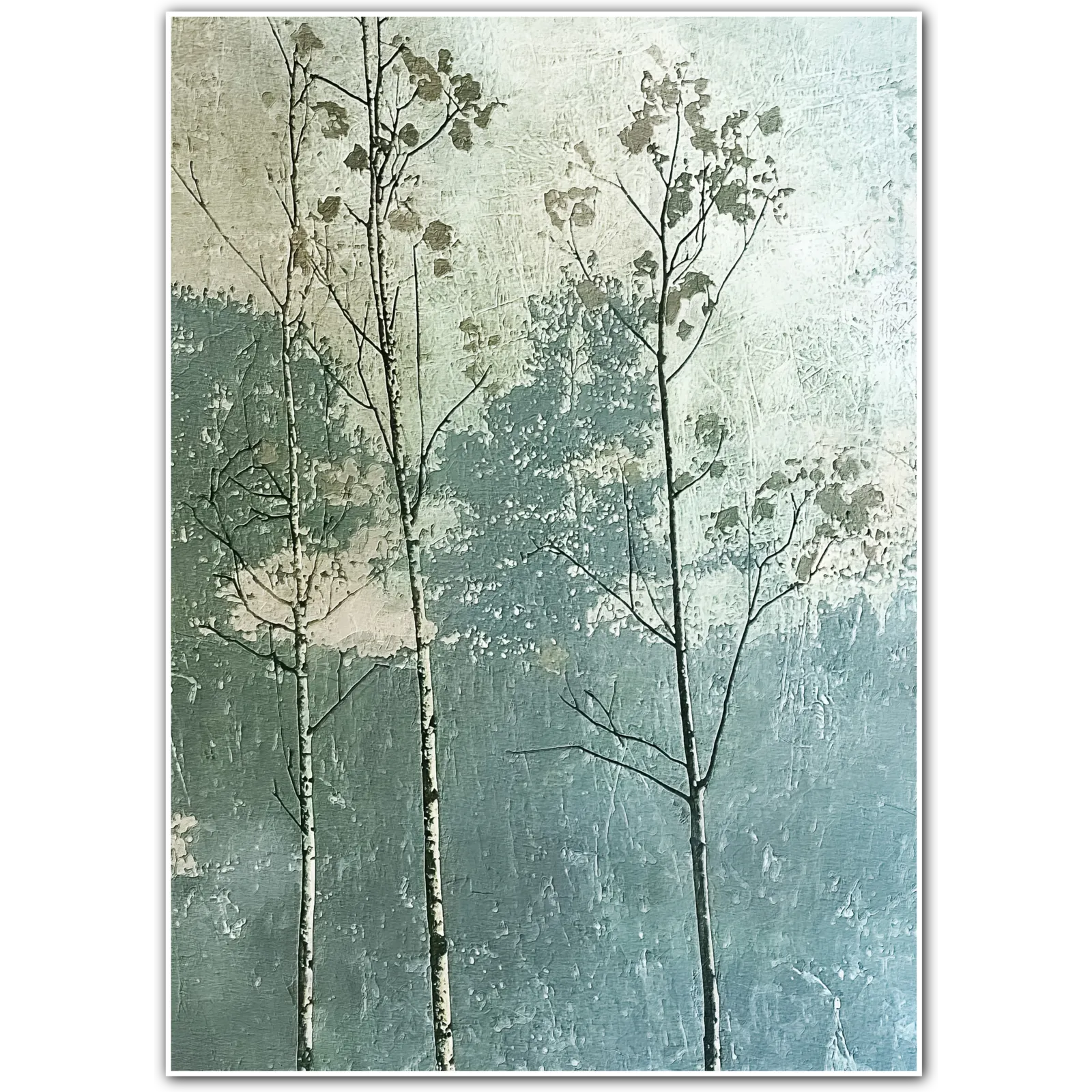 Birch Veil – Whispering Trees Botanical Art Print