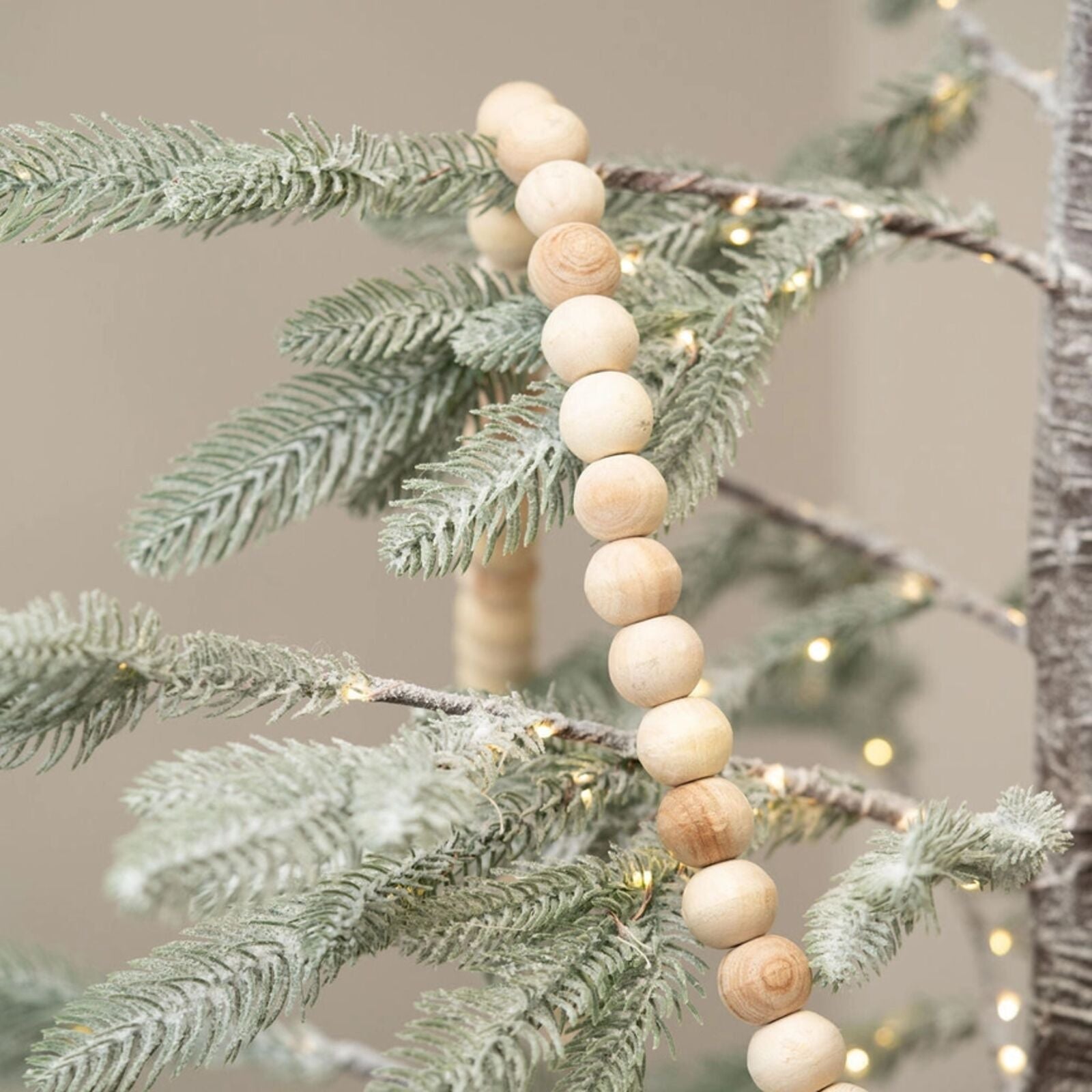 Celtis Extra-Long Wooden Bead Garland (72 inch)