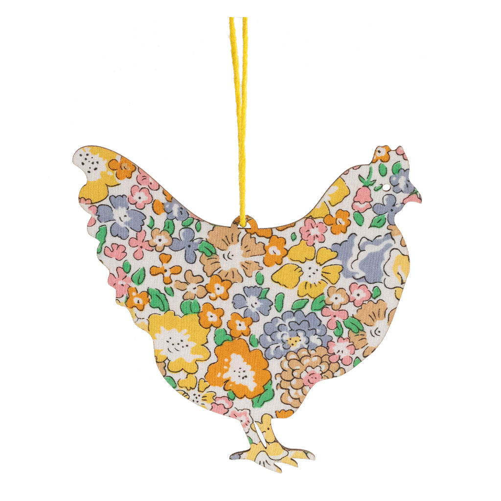 Country Style Liberty Michelle Chicken Ornament
