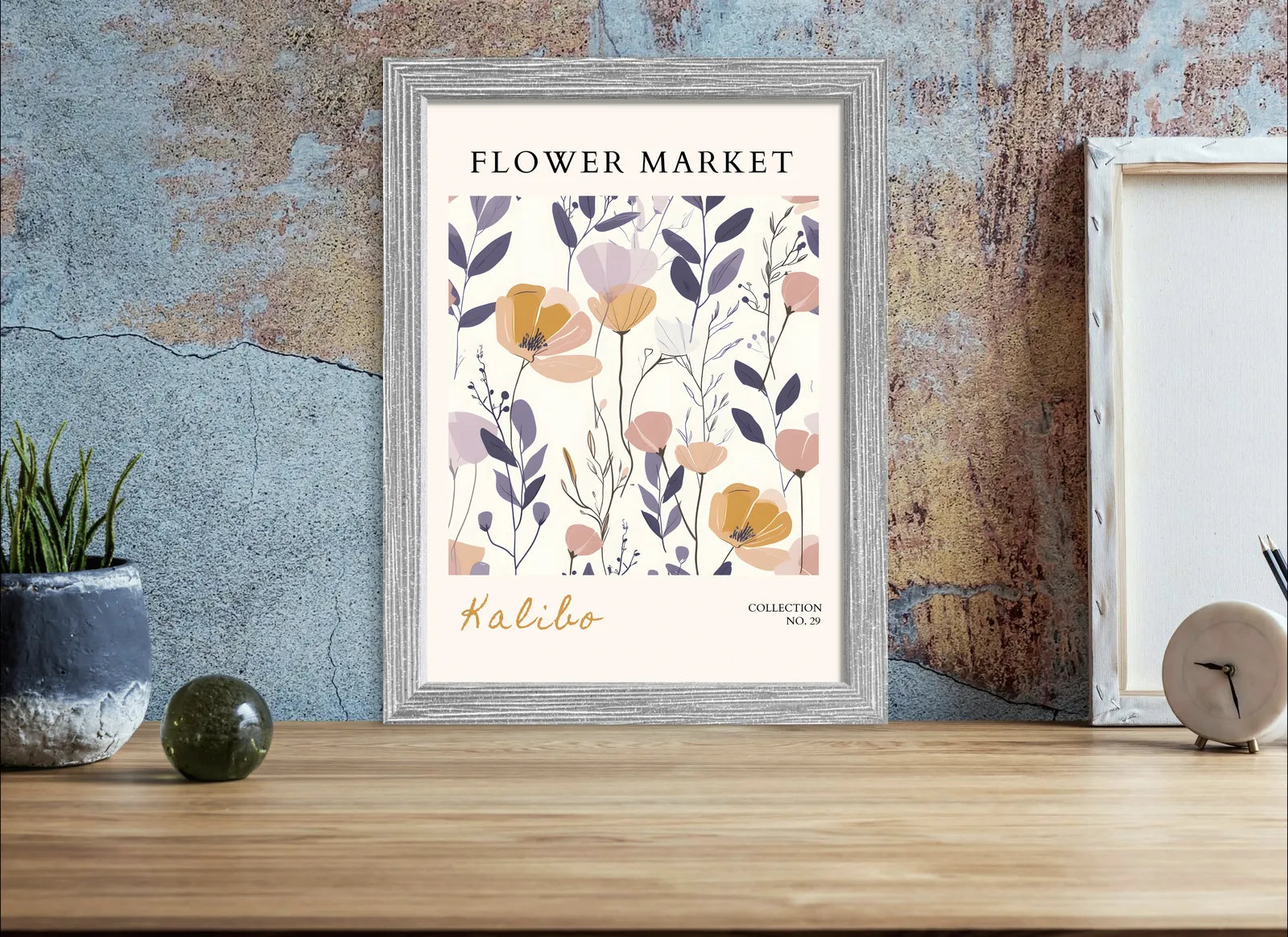 Kalibo Wildflower Sketch Art Print – Delicate Filipino Botanical Wall Decor