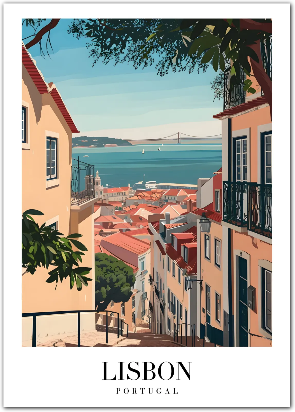 Lisbon Portugal Art Print