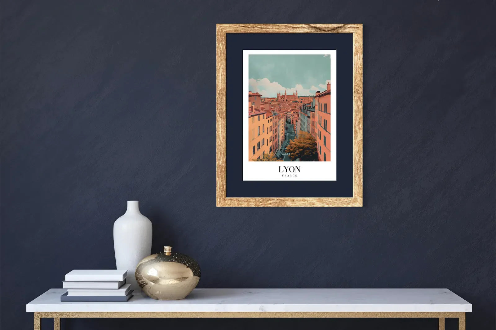 Lyon France Art Print