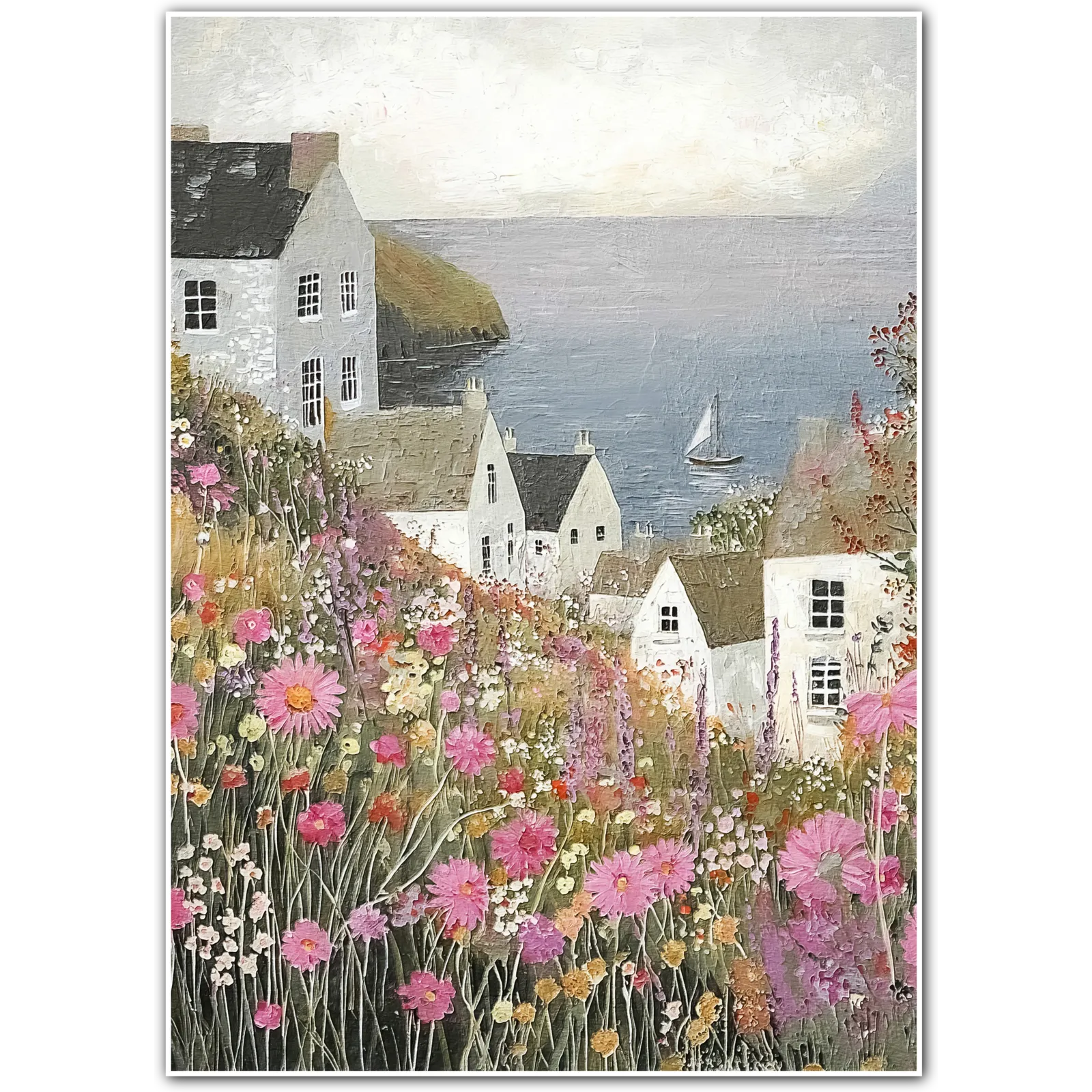 Hillside Dream – Blossoms Overlooking the Bay