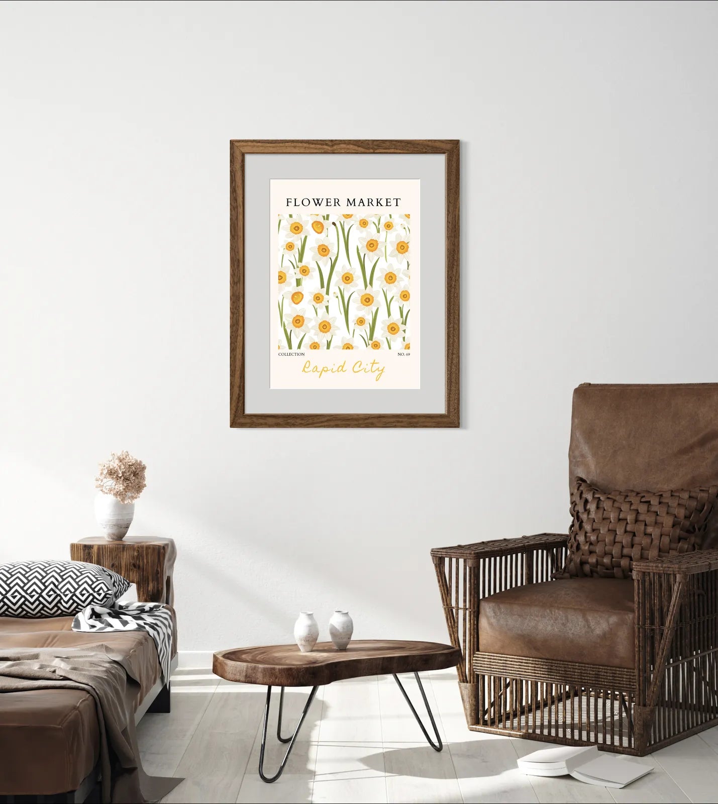 Daffodil Days in Rapid City – Bright Spring Floral Wall Art