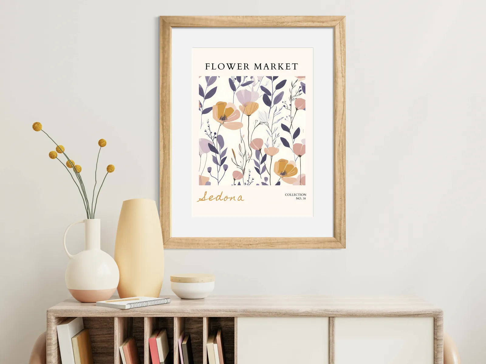 Wild Desert Blooms – Sedona Floral Art Print