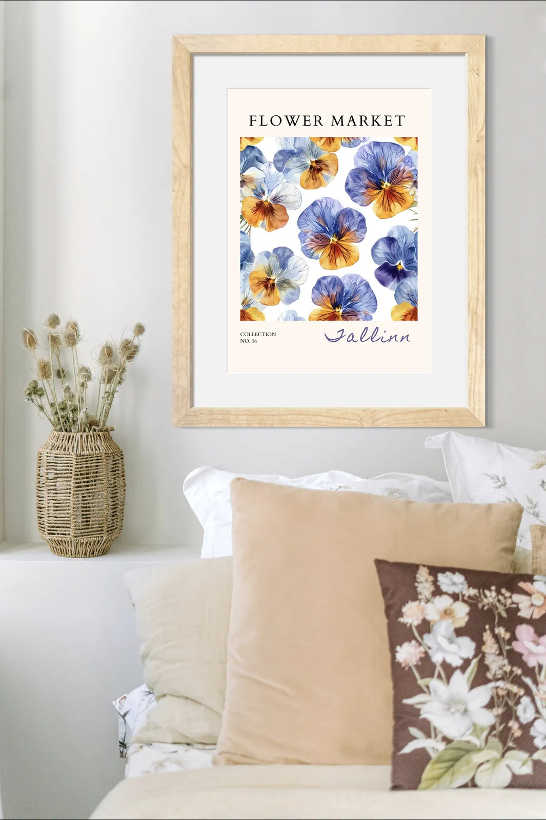 Northern Bloom – Tallinn Watercolour Pansies