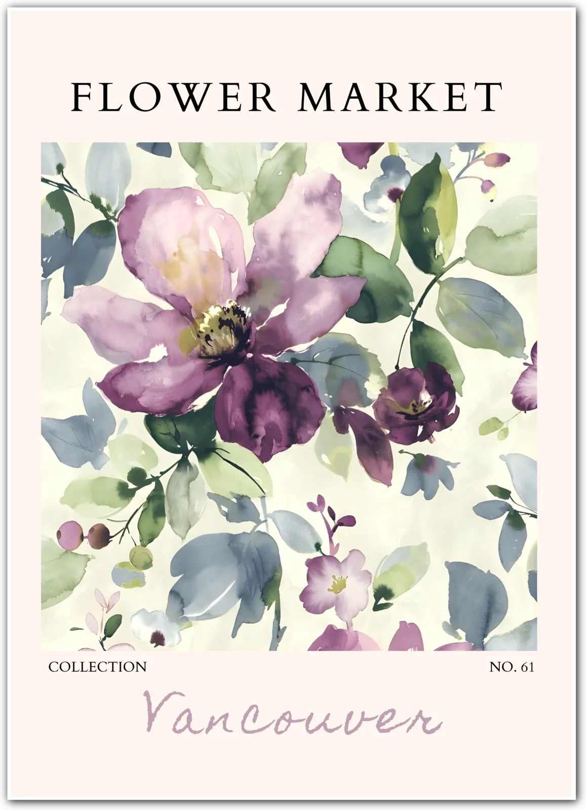 Twilight Bloom – Vancouver Botanical Elegance