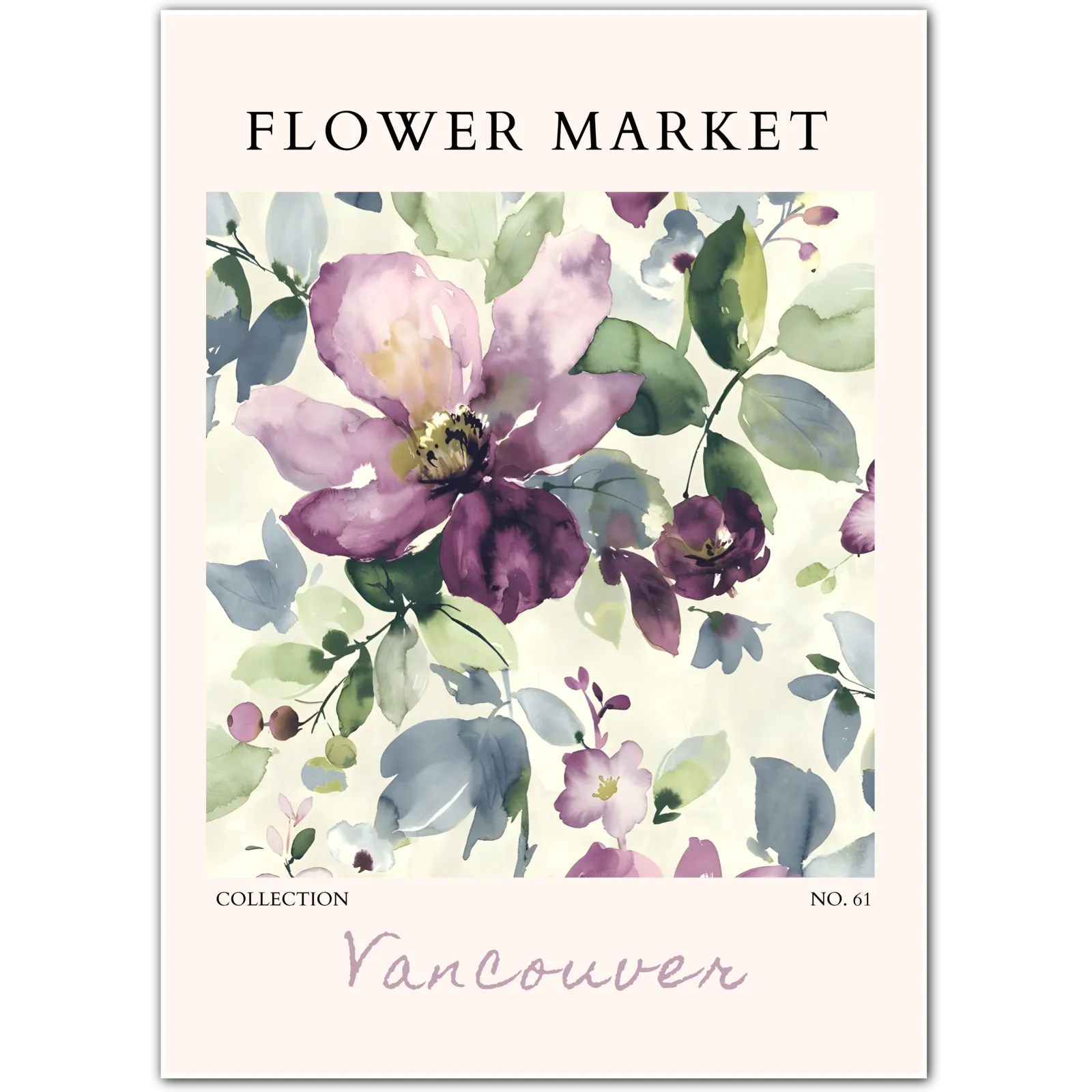 Twilight Bloom – Vancouver Botanical Elegance