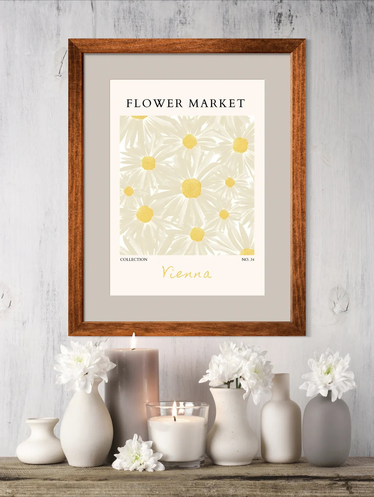 Golden Daisy Dream – Vienna Sun-Kissed Print