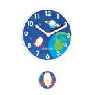 Blast Off Kiddies Rocket Wall Clock