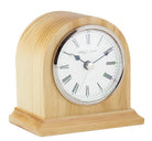 Solid Wood Arch Mantle Clock