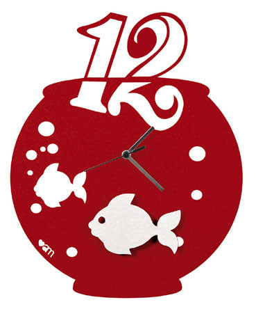 Fish Bowl Arti and Mestieri Clock