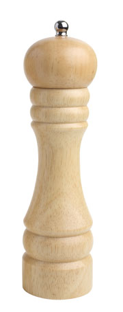 21.5Cm Traditional Natural Hevea Specialist Salt Mill