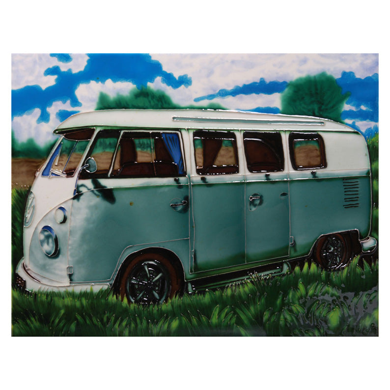 Vw Camper Country Drive Ceramic Tile
