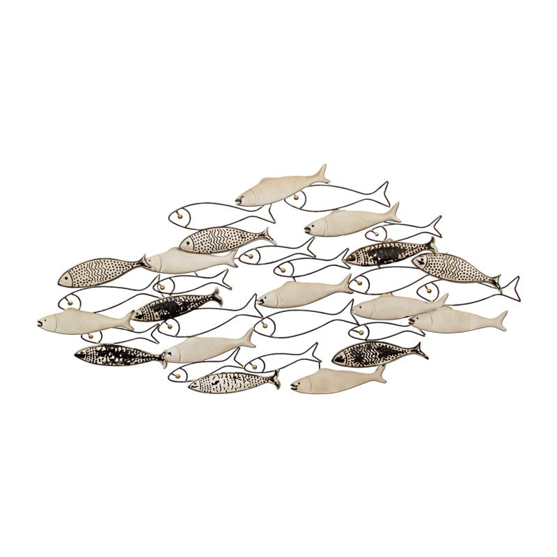 Coastal Inspired Metal Decor Wall Art