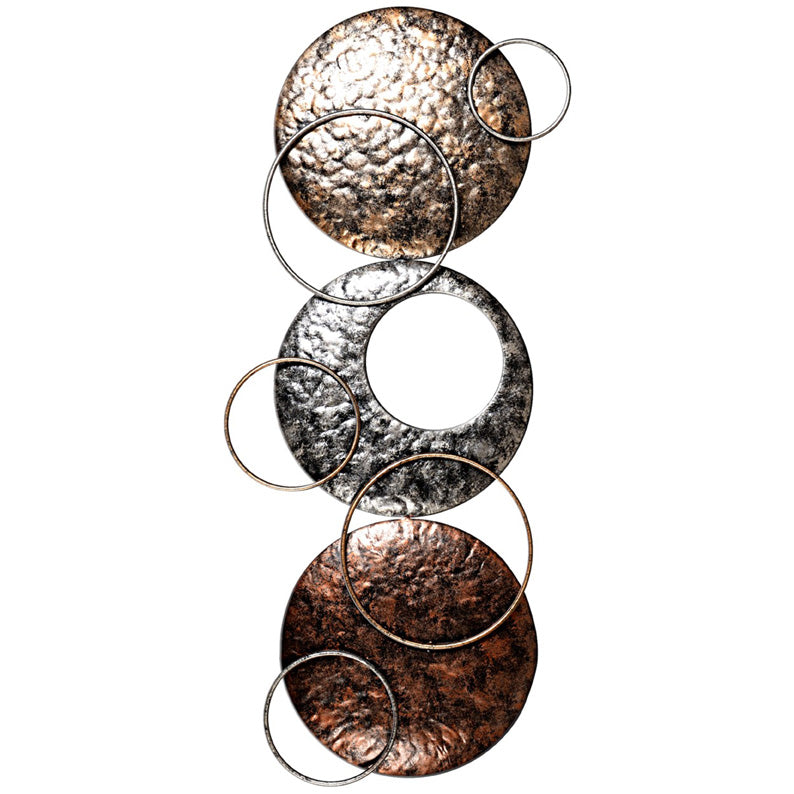 Celestial Discs Metal Wall Art