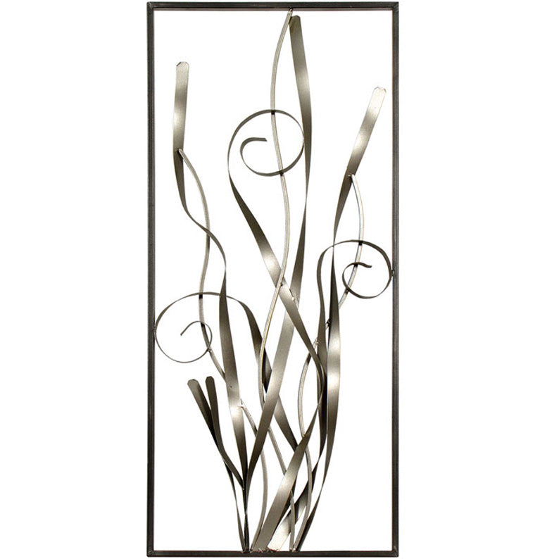Contemporary Framed Ferns Metal Wall Art
