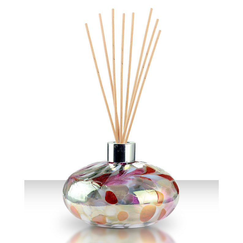 Elegant Pink Hand Blown Glass Diffuser