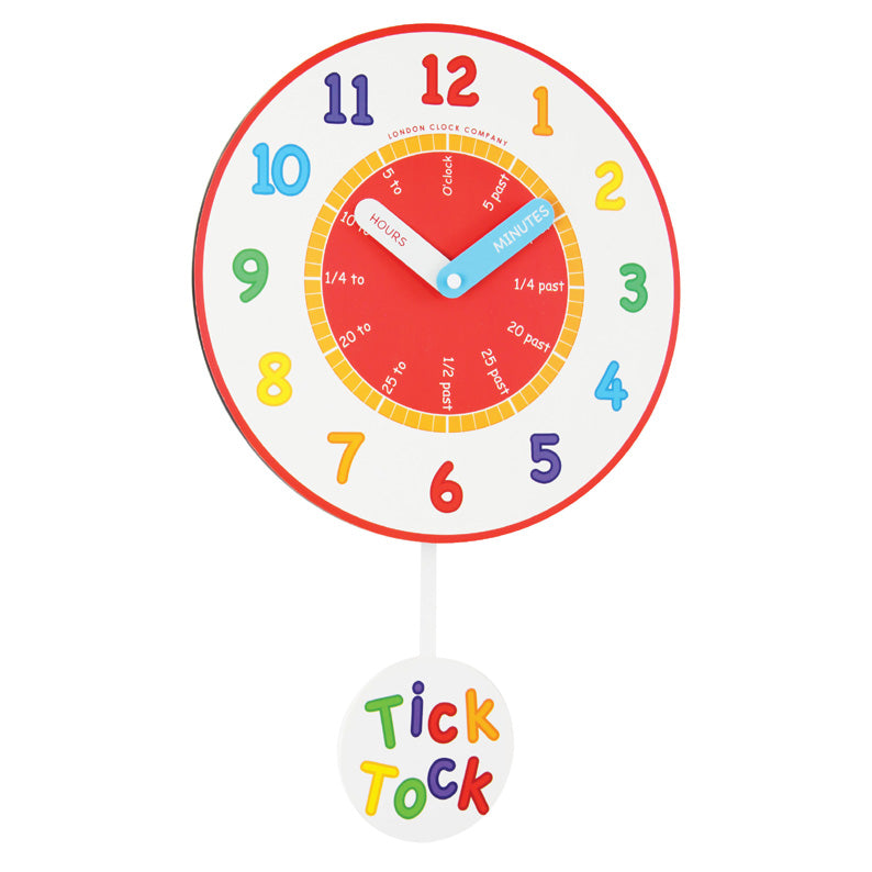 Learn-The-Time Wall Clock