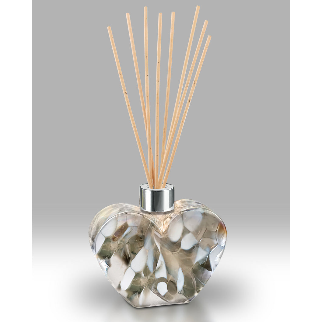 Exquisite Handmade Silver And White Heart Diffuser