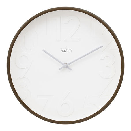 Sale - Dark Bentwood Frame Wall Clock