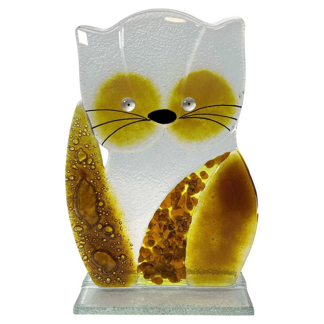 Glass Ginger Kitty