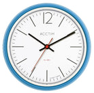 Sale - Blue Rim Clock With Domed Glass Lens