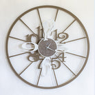 Kalesy Arti and Mestieri Clock In Beige and White
