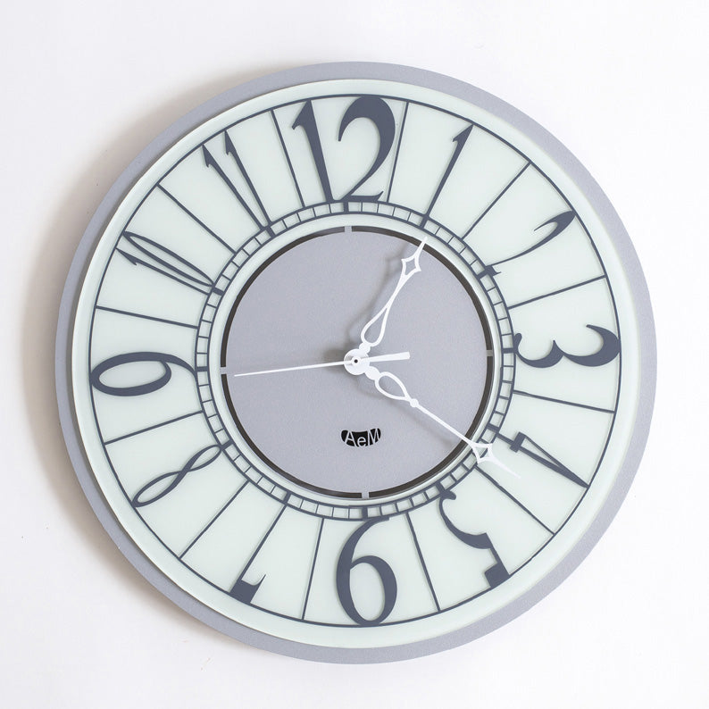 Ring Piccolo Arti and Mestieri Clock In Silver