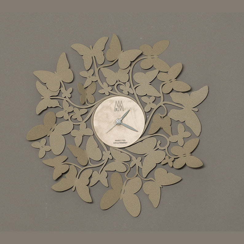 Designer Butterfly Wall Clock
