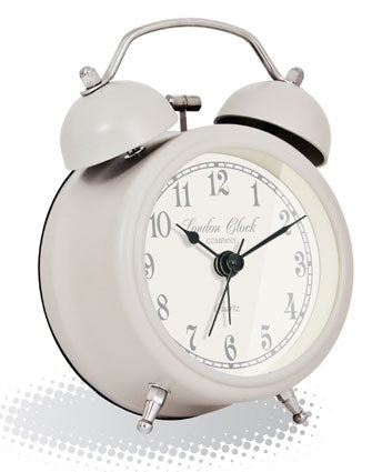 Retro Small and Chunky Twin Alarm Clock