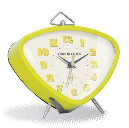 Retro Yellow Astro Alarm Clock