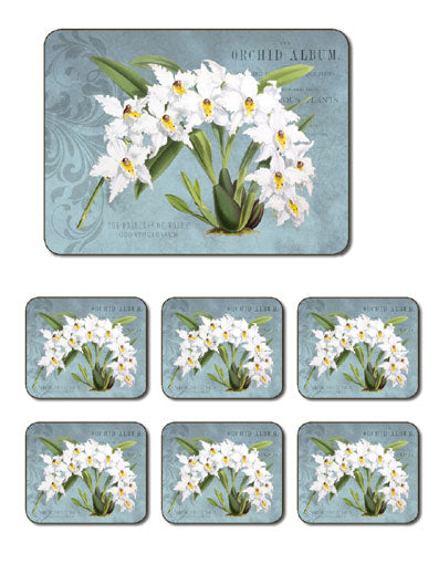 Orchid Splendor 6 Coaster Set