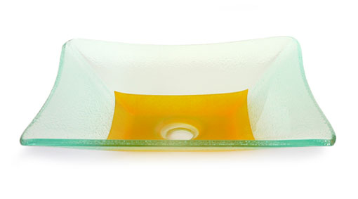 Stunning Handmade Fusion Glass Basin