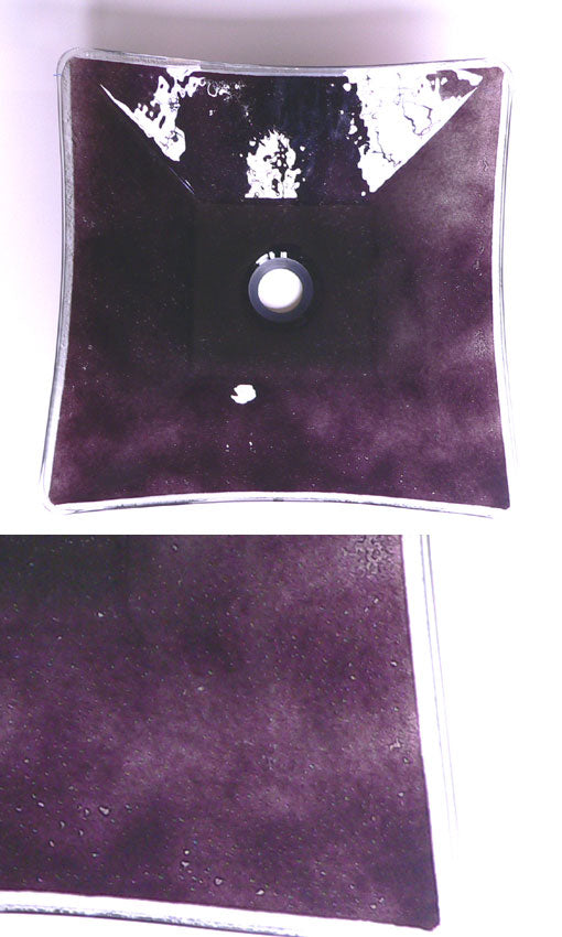 Stunning Handmade Fusion Glass Basin